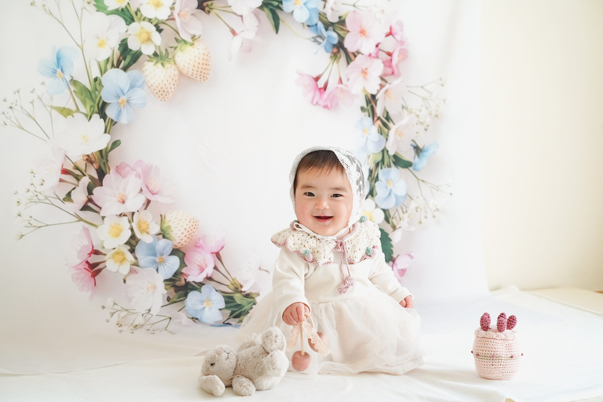 Flower Wreath Mat (Sakura) - 画像 (2)