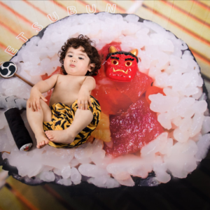 Giant Sushi Roll Backdrop