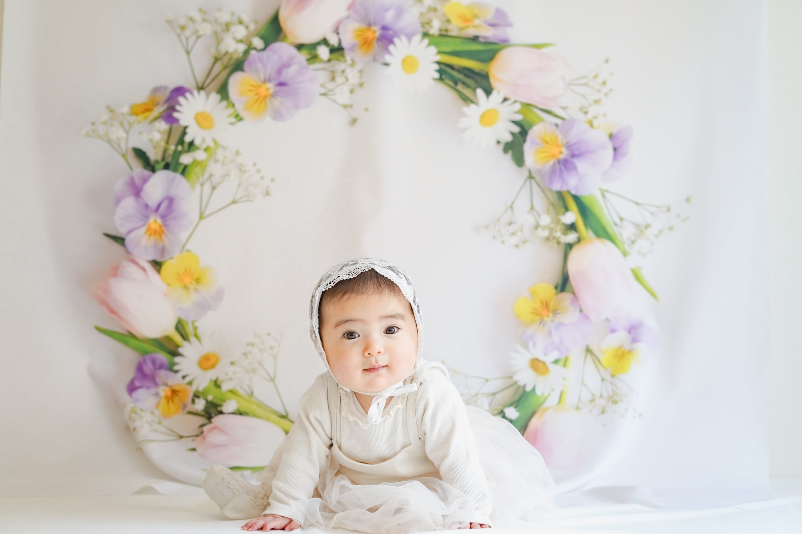 Flower Wreath Mat (Tulip)